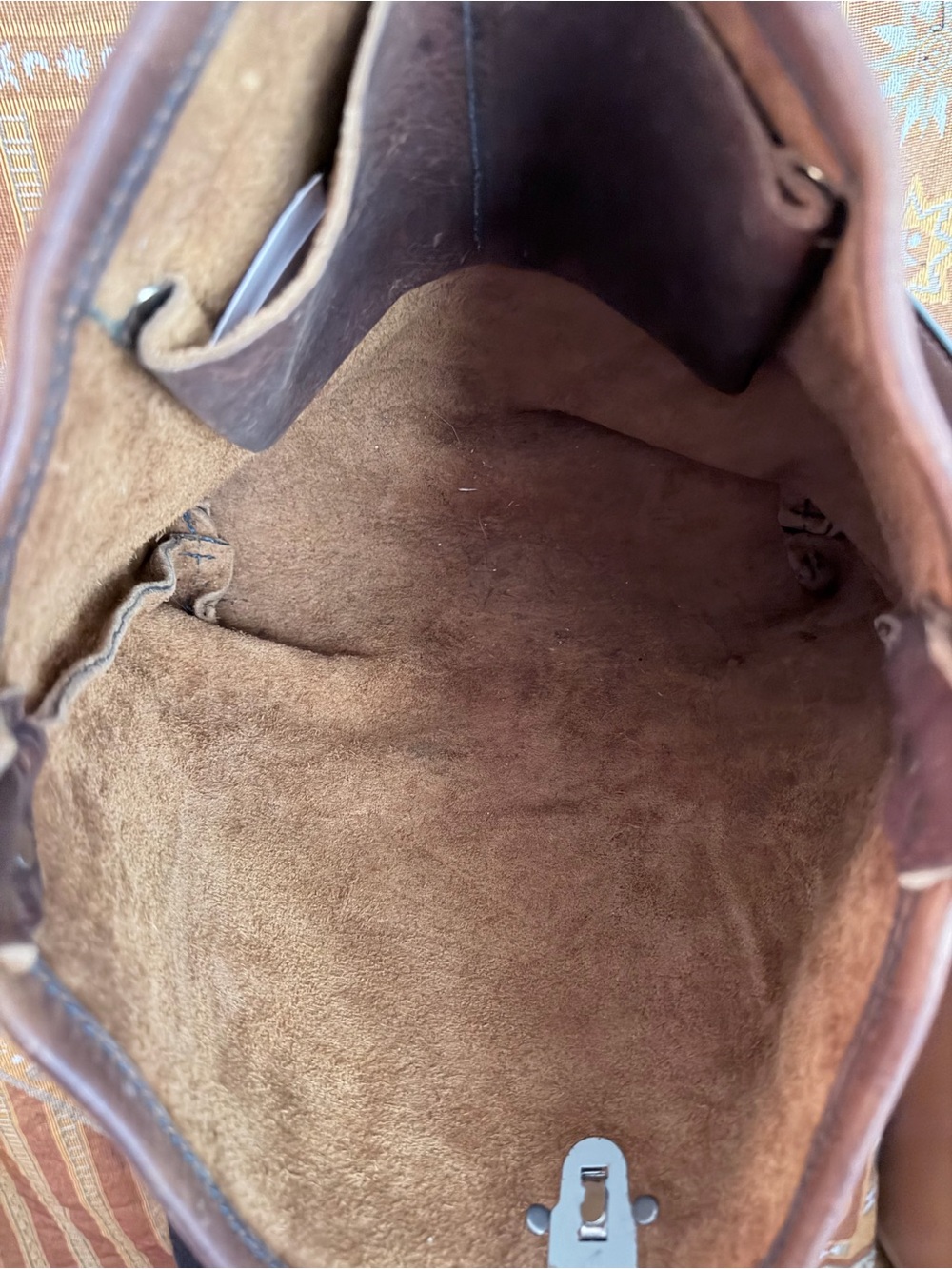 Amazing leather hippie purse - Picture 5 of 9